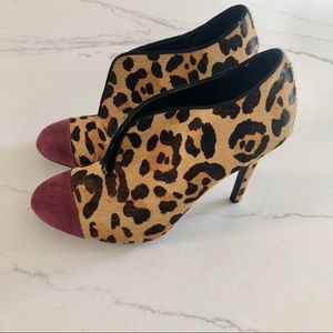 Jessica Simpson Cheetah Print and Pink Heels